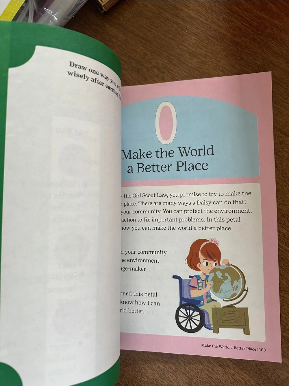 Daisy Handbook - like new, only 2 pages out/used.